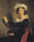 Elisabeth-Louise Vigee-Lebrun, Self-Portrait